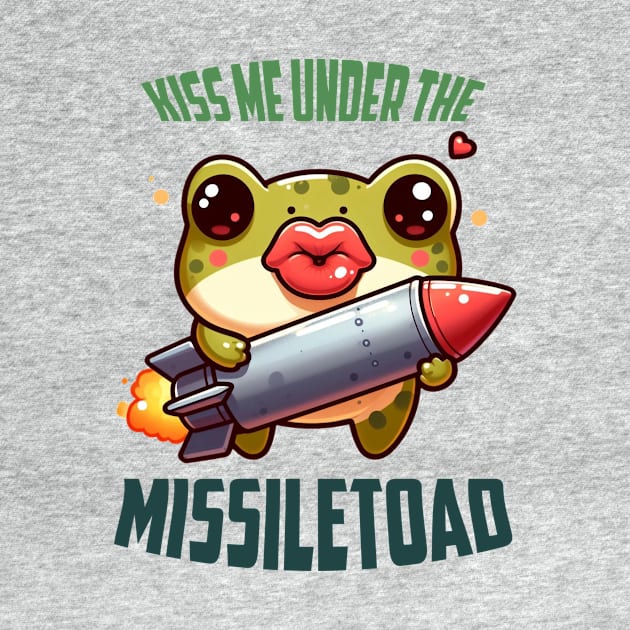 Kiss Me Under The MissileToad Illustration by Dmytro